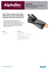 Ansell AlphaTec® Scorpio Neoprene Chemical Glove  09-924-10