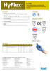 Ansell Hy-Flex® Polyurethane Coated Dyneema® Glove  11-518