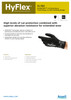 Ansell Hy-Flex® Polyurethane Coated Cut Resistant Glove  11-751