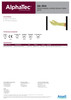 Ansell AlphaTec® Un-lined Latex Chemical Glove  88-394
