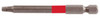 Robertson Magnetic Driver Bit #2 x 3" Red  75132