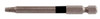 Robertson Magnetic Driver Bit #3 x 3" Black  75133