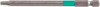 Robertson Magnetic Driver Bit #1 x 4" Green  75141