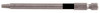 Robertson Magnetic Driver Bit #3 x 4" Black  75143