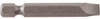 Slotted Power Bit 5/32 x 2" Plain Finish  78320