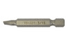 Slotted Power Bit 3/16 x 2" Plain Finish  78321
