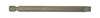 Slotted Power Bit 1/4 x 4" Plain Finish  78342