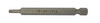 Torx® Power Bit T15 x 3" Plain Finish  78431