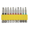 10 Pc. Assorted Robertson Power Bit Set 2"  711252
