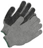 Seamless Knit Poly-Cotton Knitwrist PVC Dot Palm  10-1-367FD