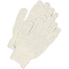 Seamless Knit Poly-Cotton String Knit Glove Natural  10-9-78