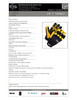Rope/Rescue Grain Deerskin Rubbertec Palm  20-1-10002