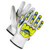 ArcTek Grain Goatskin Rolled Cuff Backhand Impact Kevlar®Lined  20-1-10697