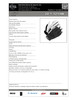General Purpose Grain Goatskin Black/White  20-1-1214W