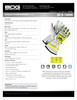 Winter ArcTek Grain Goatskin Gauntlet Kevlar®/Thinsulate® C120 Backhand Impact  20-9-10699
