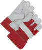 Winter Split Cowhide Canvasback Fitter Fleece Lined Red  30-9-1006R