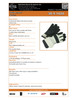 Winter Split Cowhide Canvasback Fitter w/Pullout Polar Fleece Liner Black  30-9-1020-XL