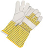 Winter Grain Cowhide Canvasback Fitter Gauntlet Thinsulate® C100 Yellow/Blue Stripe  40-9-173TFL-5