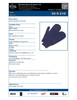 Mitt Liner Acrylic Knit  50-9-210