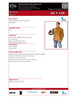 Split Cowhide Weld Jacket Brown  60-1-126
