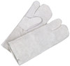 Split Weld Mitt One Finger Fleece Lined Grey  60-1-7805P