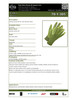 BDG® Seamless Knit Green Bamboo Green Foam Latex Palm  70-1-305