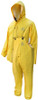 PVC/Polyester FR Waist Length Rain Jacket w/Hood & Bib Pants  95-1-901FR