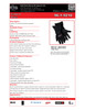 Carbon X® FR Performance Glove Guantlet 6" Cuff  96-1-9210