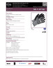 Ninja® X4 Bi-Polymer Coated Nylon/Fiberglass Knit Cut-Rez Glove Grey/Black  99-1-9730