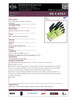BDG® Polyurethane Coated Dyneema® Knit Cut-Rez Glove Hi-Viz Yellow  99-1-9761
