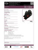 Ninja® Flex Crinkle Latex Coated Nylon Knit Glove Black  99-1-9842