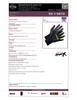 Ninja® X Bi-Polymer Coated Nylon/Spandex Knit Glove Black  99-1-9870