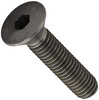 M10-1.50 Metric Flat Socket Head Cap Screw - Black Oxide  534144 - 534185