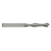 1" TiAln Coated Solid Carbide 2 Flute Extra Long Ball Nose End Mill   SC32900A