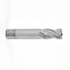 2" TiN Coated Cobalt 8 Flute Threaded Shank End Mill   MC33500T