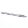 3/8" SL-Type Double Cut Taper Long Shank Carbide Burr   SC90622