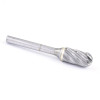 1/4" SC-Type Aluminum Cut Cylindrical Carbide Burr   SC95019
