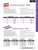 1/4" "0-9" Heavy Duty Number Stamp Set   MS05016