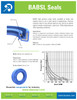 70mm Metric Rubberized Double Lip Viton High Pressure Oil Seal  70907-BABSLV
