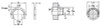 External SAE Phosphated Low Profile Crescent Retaining Ring  C-0015-PA
