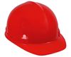 Jackson® SC-6 Series Premium Front Brim Slotted Hard Hat - 370 Speed Dial® Headgear - Non-Vented - Red  14841