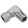 1/4 x 1/4" Steel Male NPT - Female 37° JIC 90° Elbow  0596-04-04