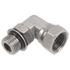 1-7/8"-12 x 1-1/2" Steel Male ORB - Female NPSM Swivel 90° Elbow  0691-24-24