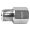 1/2 x 3/8" Stainless Steel Male NPT - Female NPT Water Blast Bushing  0816SS-15K-08-06