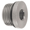 7/16"-20 Steel Male ORB Recessed Hex Plug  1100H-04