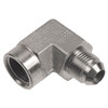 3/4 x 7/8" Steel Female NPT - Male 37° JIC 90° Elbow  1598-12-14