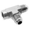 1/8 x 1/4 x 1/4" Steel Female NPT - Male 37° JIC - Male 37° JIC Tee  15T85-02-04
