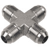 1-1/4" Steel Male 37° JIC Cross  15X55-20-20