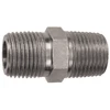 1/4 x 1/2" Steel Male NPT - Male NPT Hex Nipple  1616-08-04
