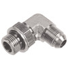1/8 x 1/4" Steel Male BSPP - Male JIC 90° Elbow   36915A-02-04